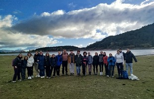 El Colegio Mayor Aquinas participa en la Predicaminata Xpres por el Vía Crucis de Cuelgamuros