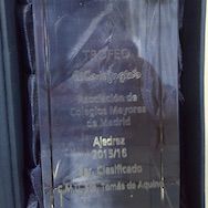 Premios fin de curso Asociación de Colegios Mayores de Madrid